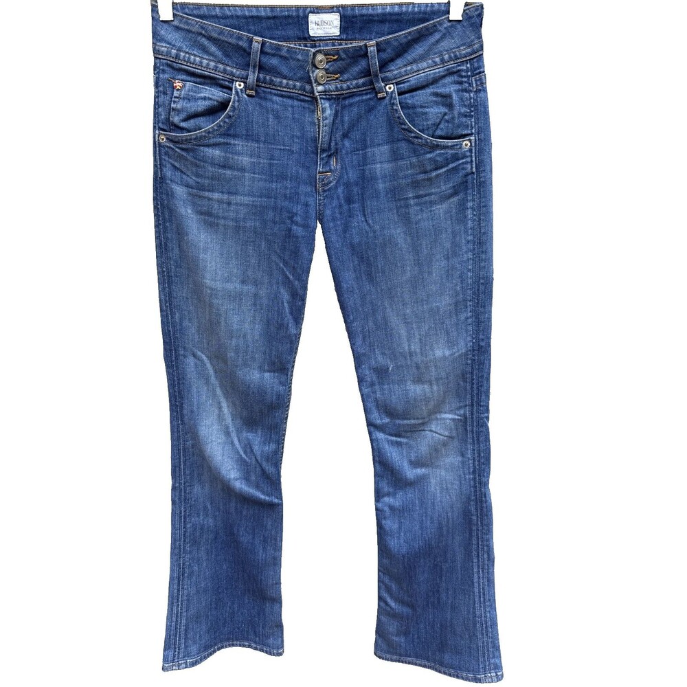 Hudson Bootcut Jeans Signature Midrise Size 29  Excellent Flap Pocket